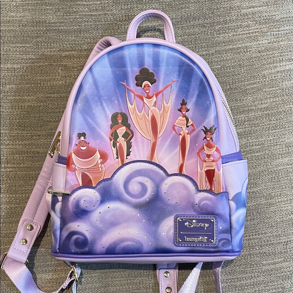 Disney Loungefly Hercules Muses Backpack